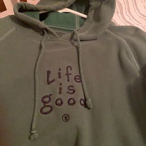 Life is Good Hooded Sweatshirt